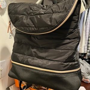 Stella & Dot yoga backpack. Used one time. Great for yoga and for travel.